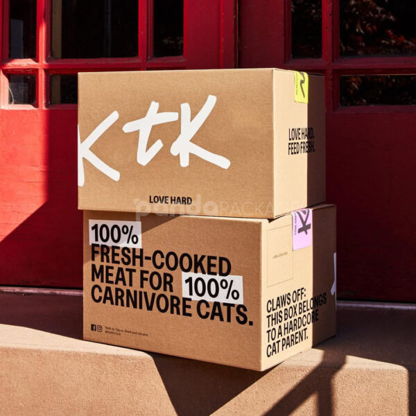 Corrugated Cardboard Shipping Box for Pet Food Packaging