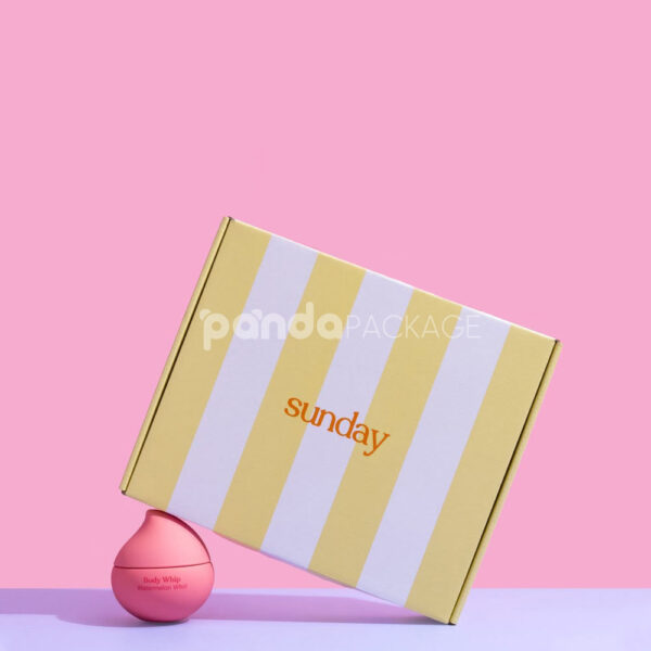 Color Printed Corrugated Mailer Box for Cosmetic Packaging
