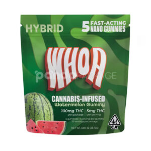 resealable mylar stand-up pouch for cannabis infused THC gummies packaging with heat seal and ziplock closure