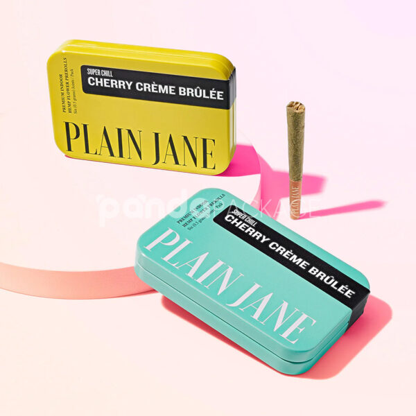 Rectangular Metal Tin Box for Cannabis Pre-rolls Packaging