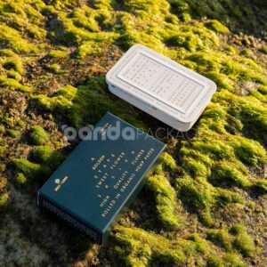 rectangular slide tin box for cannabis pre-roll joint packaging with logo printing