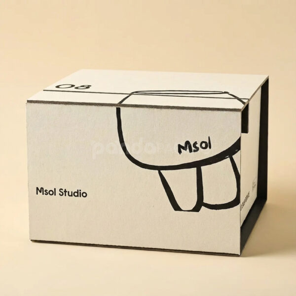 Minimalist Dual Flip Lid Rigid Gift Box