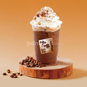 food packaging stickers for coffee cups tea drinks and bakery boxes with qr code