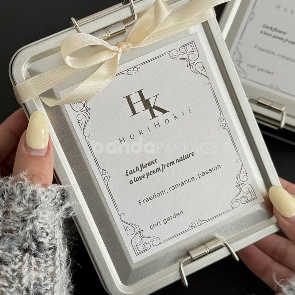 pearl paper label stickers for bakery boxes and gift packaging