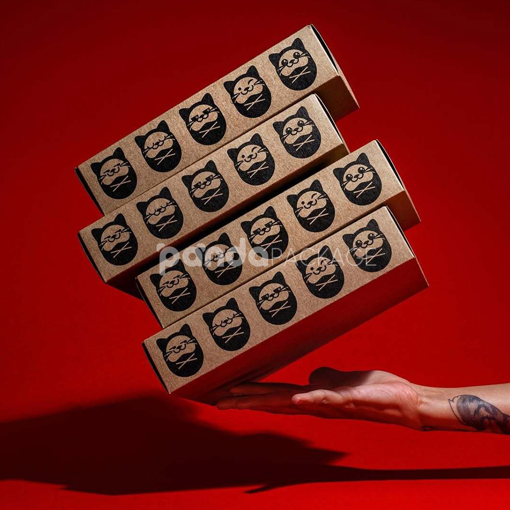 kraft paper sushi packaging box for takeaway japanese food