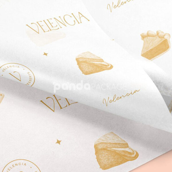 Printed Food-Grade Greaseproof Paper for Bakery Packaging