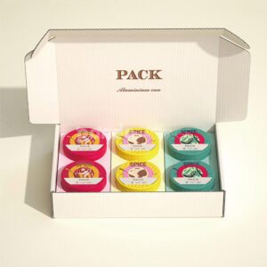aluminum tin boxes for spice packaging with colorful printed lids
