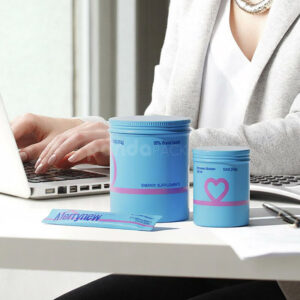 aluminum stick pack tins for vitamin powder and energy supplements