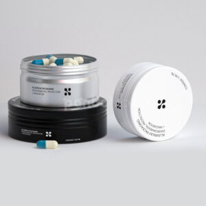 aluminum capsule tins for probiotic and dietary supplement packaging