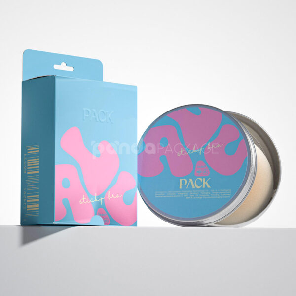 Aluminum Storage Tins for Adhesive Bra Pads and Sticky Bras