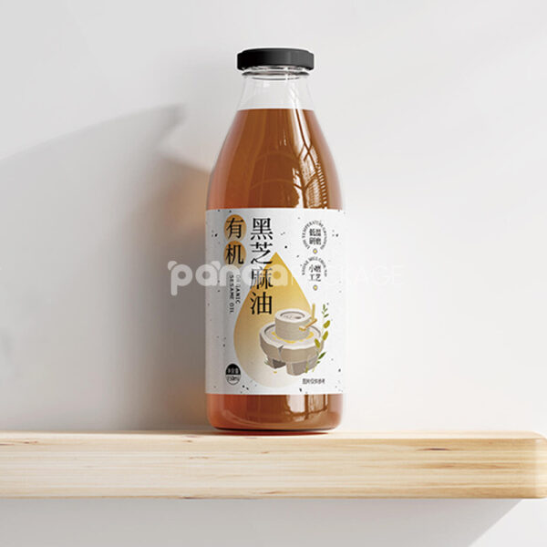 Premium Food Packaging Labels for Bottled Culinary Products