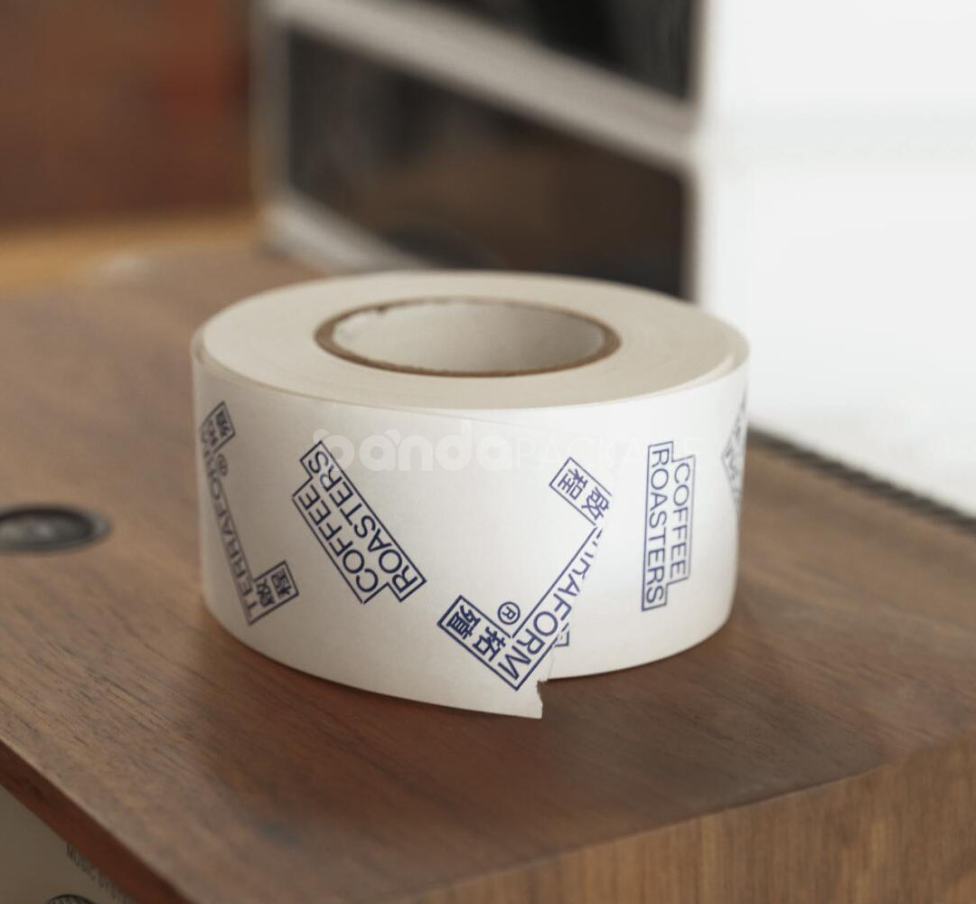 Roll Food Packaging Labels for Coffee and Bakery Products