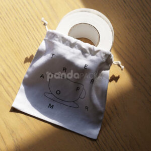 printed roll food packaging labels for coffee shop products