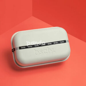 eco-friendly molded pulp clothing packaging box for apparel shipping