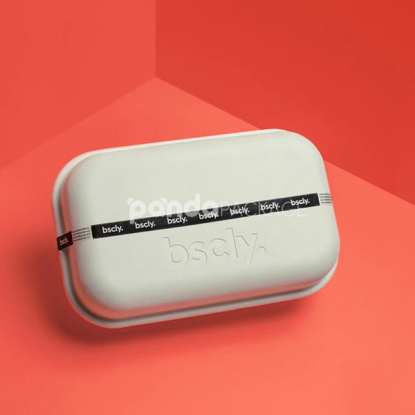 Minimalist Eco-Friendly Pulp Box for Apparel Packaging