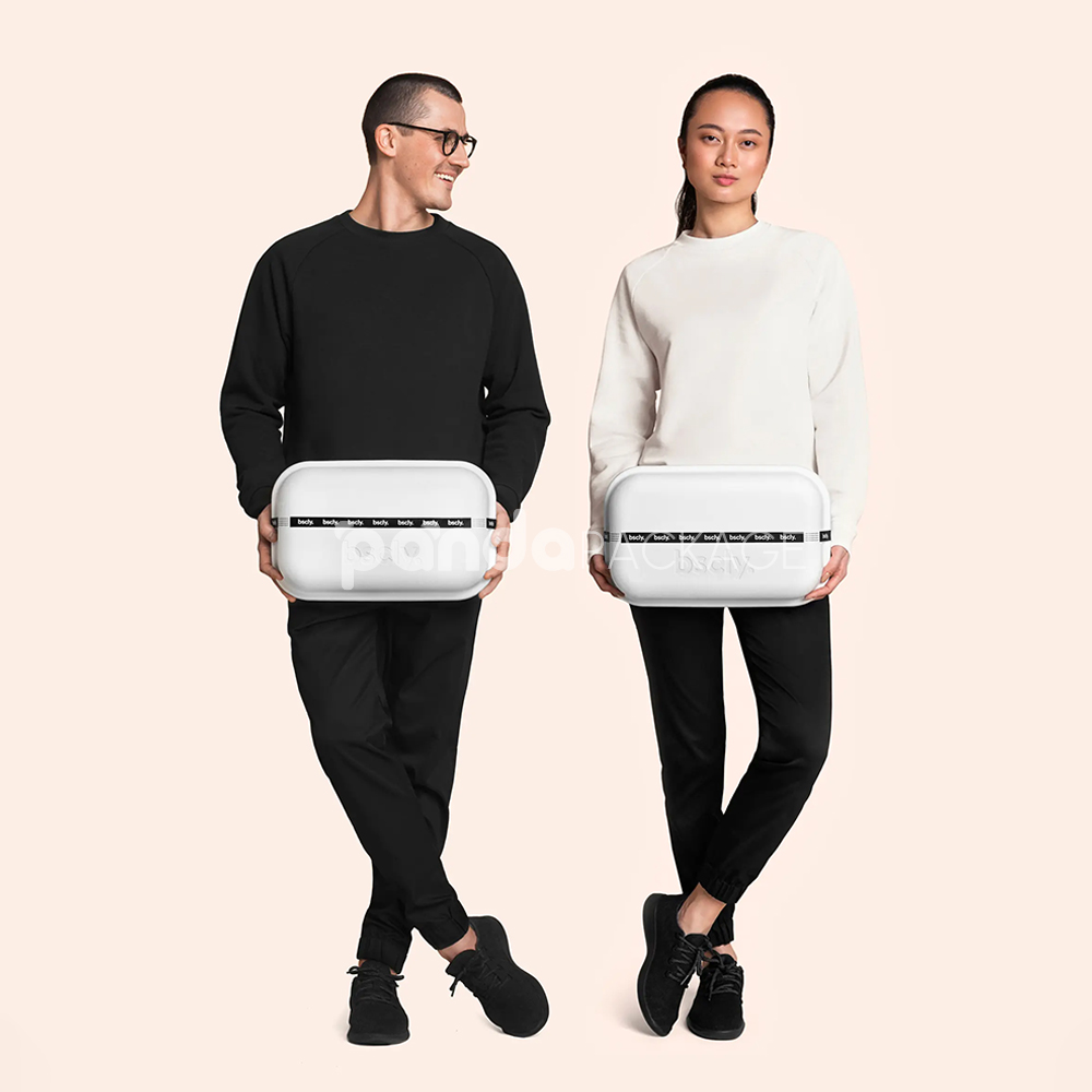 eco-friendly molded pulp clothing packaging box for apparel shipping