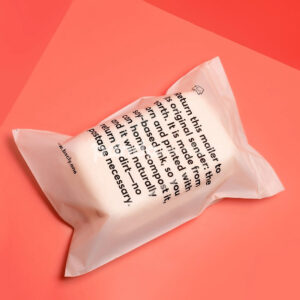 eco-friendly molded pulp clothing packaging box for apparel shipping