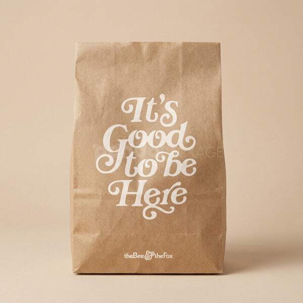Kraft Paper Mailer Bag for Sustainable Apparel Packaging