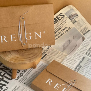 kraft string-tie apparel box for eco-friendly fashion packaging