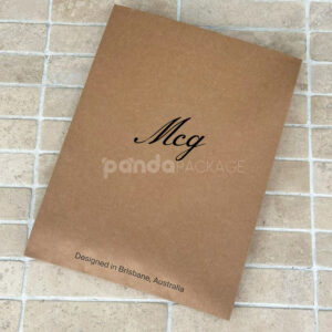 eco-friendly kraft paper mailer bag for clothing packaging shipping