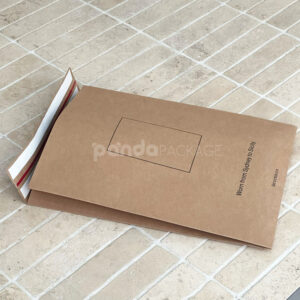 eco-friendly kraft paper mailer bag for clothing packaging shipping