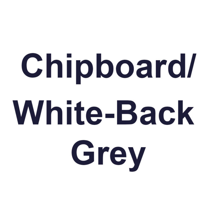 Chipboard / White-Back Grey