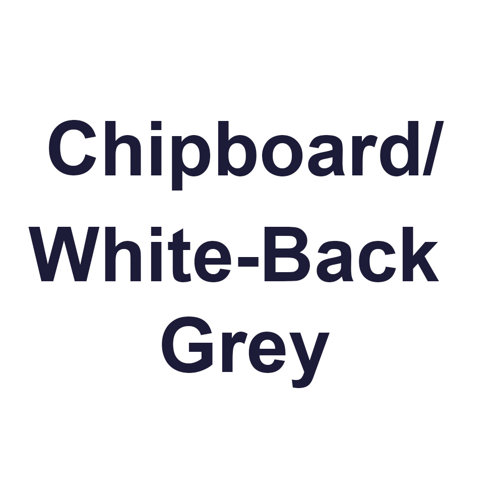 Chipboard / White-Back Grey