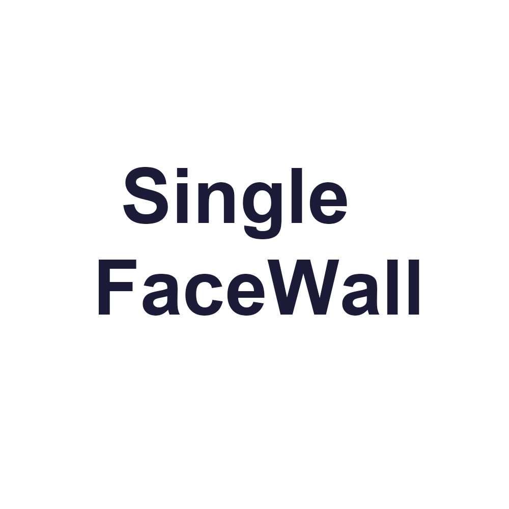 Single FaceWall