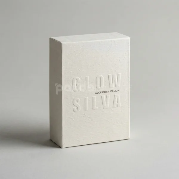 Minimalist Jewelry Rigid Box with Embossed Logo