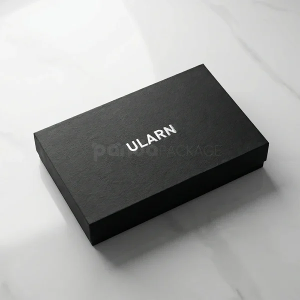 Premium Lid & Base Rigid Box with Custom EVA Insert for Electronics