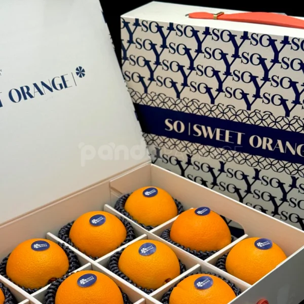 Custom Fruit Food Rigid Box with Divider Insert and Handle