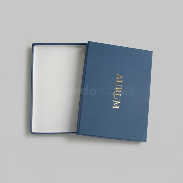 Premium Lid & Base Rigid Box with Foil Stamping