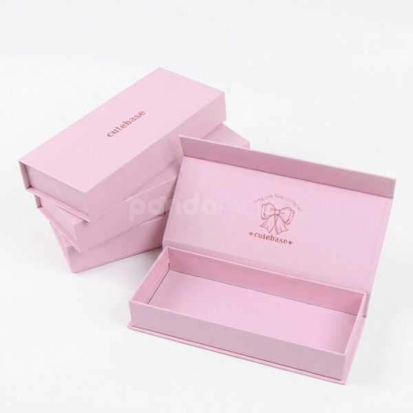 Luxury Magnetic Closure Rigid Box for Cosmetics & Apparel Packaging