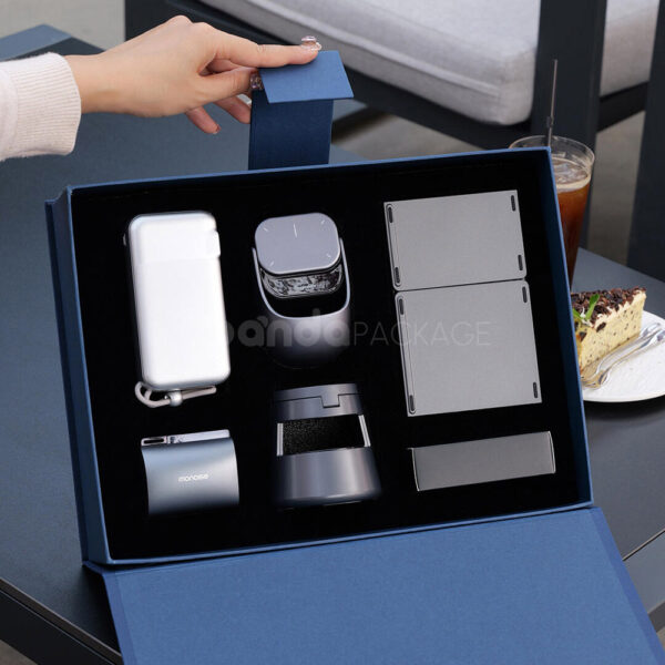 Premium Electronics Rigid Gift Box for Tech Device Packaging