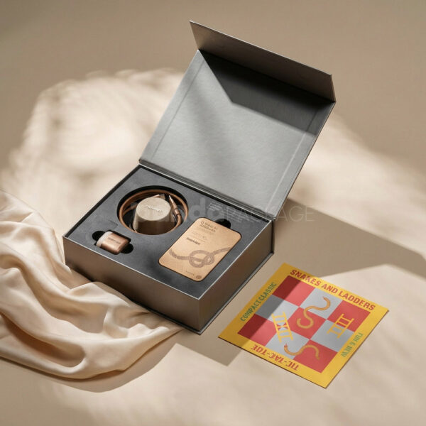 Custom Magnetic Electronics Rigid Box with EVA Insert