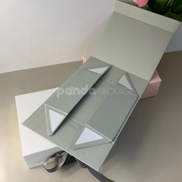 Foldable Collapsible Rigid Box for Space-Saving Packaging