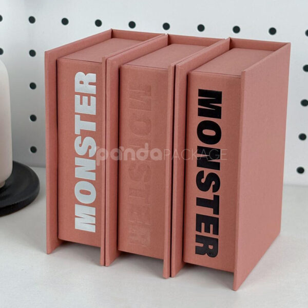 Magnetic Flip Top Book Style Rigid Packaging Box