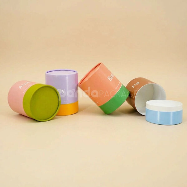 Custom Rigid Round Box for Candle Packaging