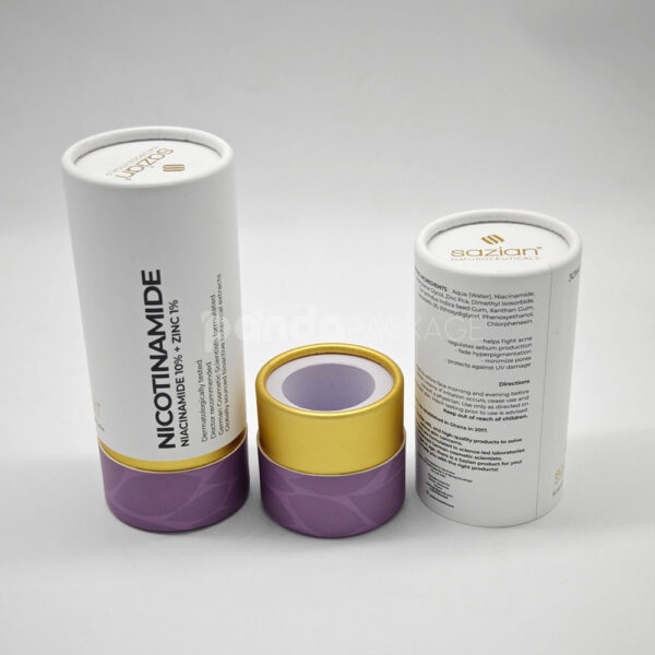 Custom Rigid Round Box for Skincare Packaging