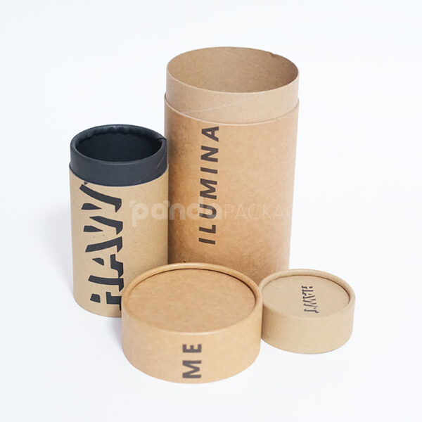 Custom Kraft Rigid Round Box for Eco-Friendly Packaging