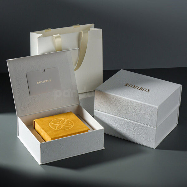 Custom Apparel Rigid Box with Magnetic Closure