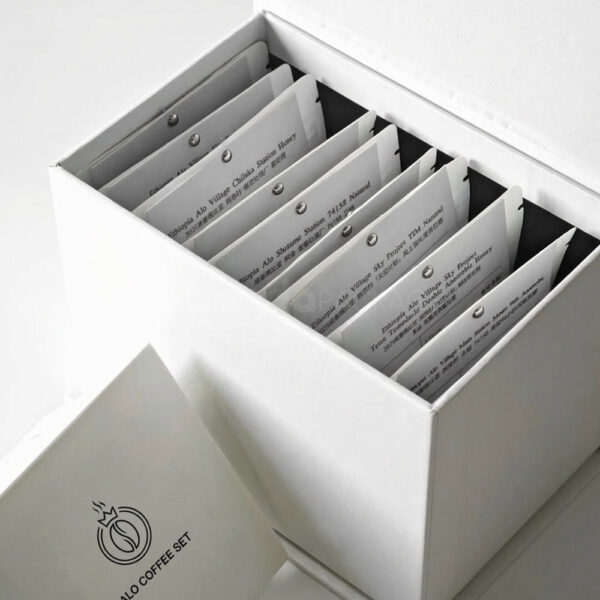 Custom Coffee Gift Set Magnetic Rigid Box