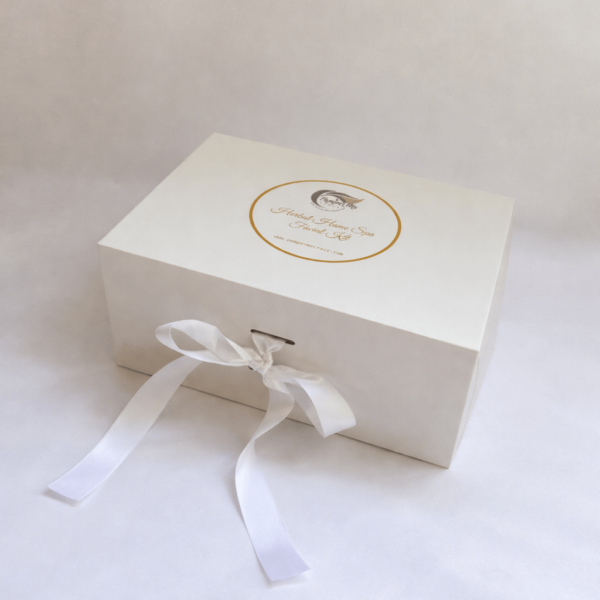 Book Style Rigid Box with Ribbon