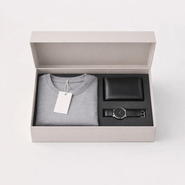 Luxury Apparel Rigid Box with Premium Textured Paper Finish
