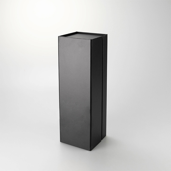 Collapsible Rigid Wine Box with Magnetic Closure for Luxury Bottle Packaging