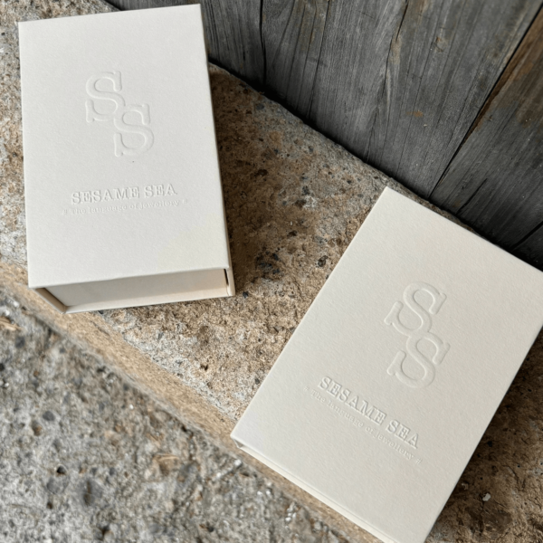 Custom Double-Sided Rigid Drawer Box with Embossed Logo