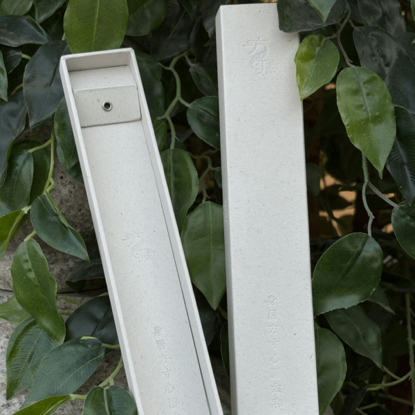 Custom Minimalist Rigid Drawer Incense Box with Recycled Paper