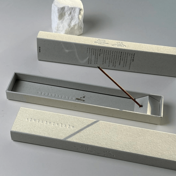 Custom Double-Sided Rigid Drawer Incense Box with Embossing and Foil Stamping
