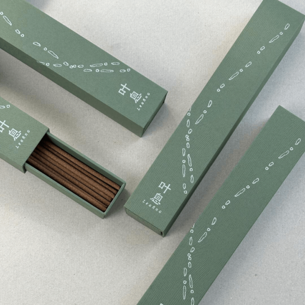 Custom Double-Sided Rigid Drawer Incense Box with Wood Grain Paper