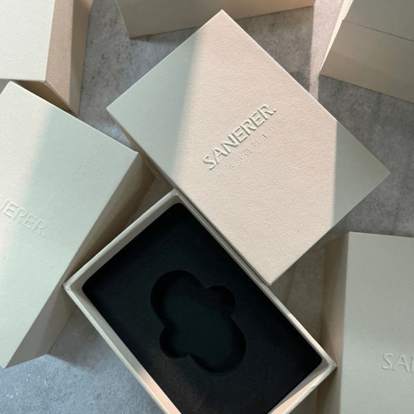 Custom Double-Sided Rigid Drawer Box with Embossed Logo